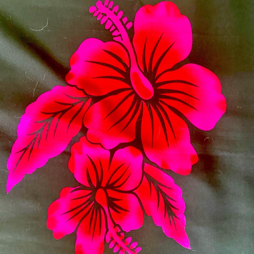 Black and Pink Sarong